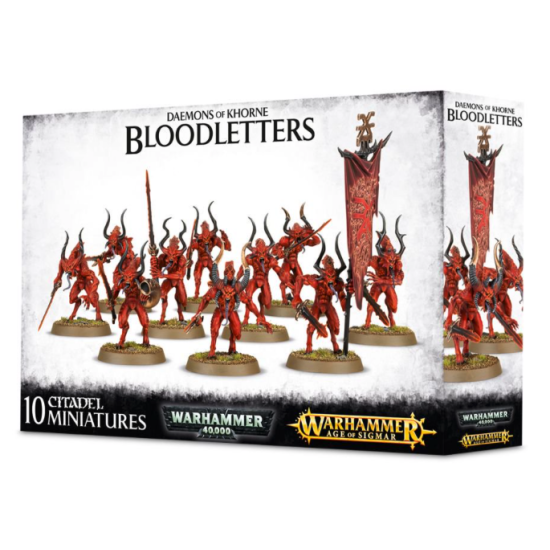 Warhammer Age of Sigmar : Daemons Of Khorne Bloodletters , GamesWorkshop